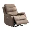 Sillón individual resistente a los arañazos apto para gatos con soporte lumbar ergonómico y reposapiés ajustable eléctricamente, adecuado para uso en la sala de estar