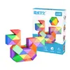 Regla Mágica Infantil 24 Secciones 36/48/72 Piezas Educativo Aprendizaje Temprano Jardín de Infancia Set Completo Cubo Mágico Plegable Juguete