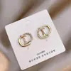 Aretes de Letras para Mujer 2023 Nuevos con Borla Lujo Accesible Diseño Pequeño Aretes de Plata 925 Alta Moda y Exquisitos