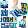 Tablero de aprendizaje de fieltro DIY educación temprana juguete educativo para niños tablero ocupado de fieltro tablero de aritmética para dedos de vestir en stock