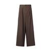 [Nova Marca Ls] Etiqueta Preta Minimalista Grande Marca Verão Nova Moda Minimalista Mais Fácil de Combinar Calça Casual de Cintura Alta 30018 #