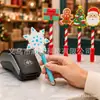 Novo produto transfronteiriço: Varinha mágica de pagamento de Natal, Varinha de Toque de Natal impressa em 3D varinha mágica de cartão de crédito