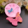 Molde de silicone para fondant tamanho borboleta festival da borboleta líquido DIY decoração de bolo de chocolate molde ferramenta de panificação