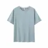 Pijama Feminino Gola Redonda Manga Curta Verão Algodão Amigo da Pele Tamanho Grande Solto Confortável Fresco Roupas de Casa Femininas para o Verão
