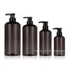 Garrafa PET-shampoo gel de banho garrafa 300-500-800-1000 gel de banho plástico garrafa vazia atacado