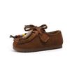 Sapatos Birkenstock para Meninas 2025 Outono Novo Estilo Boêmio Sapatos de Princesa Solado Macio Gorro Mocassins Casuais
