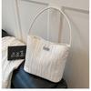 Bolsa de Lona Transfronteiriça para Mulheres, Grande Capacidade, Novo Modelo 2026, Versátil de Verão Casual Tendência Mais Vendido Bolsa de Ombro/Axila Estilo Balde
