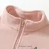 Chamarra de Polar Personalizada para Niños, Engrosada y Cálida para Otoño e Invierno, Adecuada para Niños y Niñas, Esencial para el Uniforme Escolar
