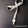 Aleación de Aluminio Insignia de Trabajo Tarjetero Transparente Porta Identificación Lanyard Insignia Metálica Insignia de Fábrica Etiqueta Insignia Tarjeta Tarjeta de Identificación