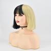 Peruca Cosplay de Cabelo Cacheado Transfronteiriça Europeia e Americana E-Commerce Estilo Igual ao da Sams com Seda Fofa Cabelo Curto Personalizado Feminino 613Wig Touca