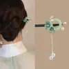 Pasador de Pelo Antiguo Hebilla de Paz Borla Pasador de Pasos Oscilantes Nuevo Estilo Chino Accesorios Hanfu Pasador Diario para Sujetar el Cabello Cheongsam para Mujeres