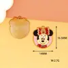 Accesorios de Dibujos Animados Periféricos Mickey Minnie para Manualidades Pato Donald Llavero de Aleación con Goteo de Aceite Decoraciones para Bolsos Colgantes