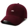 Nueva gorra de béisbol de pana bordada con letras para otoño e invierno, unisex, sombrero de algodón versátil casual, gorra cálida para exteriores con visera de pico de pato