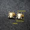 Nuevos Pendientes de Moda Personalizados de Acero Inoxidable Pendientes de Araña de Halloween Pendientes Geométricos Versátiles de Molécula Corazón