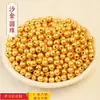 Cuentas sólidas de oro antiguo conservan el color arena dorada cuentas sueltas accesorios para pulsera collar de joyería DIY cuentas hechas a mano no se decoloran