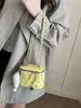 Bolsa de Corrente com Padrão de Losango Moda Estilo Coreano Feminina 2026 Nova Bolsa Quadrada Pequena Caixinha Estética de Alto Valor Bolsa Transversal Estilosa