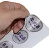 Fábrica Xindi Laser Transparente Estampagem a Quente Logo Impressão Etiqueta Adesiva Selagem de Grande Área Adesivo de Embalagem Adesivo