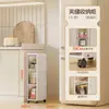 Armario de almacenamiento delgado con cajones, diseñado para cocinas domésticas, refrigeradores y baños, ideal para almacenar artículos en espacios estrechos