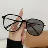 Gafas Retro Clásicas que Cambian de Color con Filtro de Luz Azul para Mujer, Monturas Trendy de PC, Gafas Transparentes para Hombre para Exportación Transfronteriza