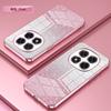 Adequado para Capa de Celular com Glitter Galvanizado para Xiaomi Redmi Note15Pro Capa Protetora Transparente para Note14 Note13