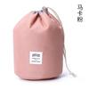 Bolsa de almacenamiento bolsa de lavado para interiores popular multifuncional cilíndrica gran capacidad impermeable en capas bolsa de viaje para cosméticos