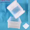Caja para obleas de silicio Caja para obleas de cristal Caja para LED Caja tipo canasta de flores transparente Caja de transporte Casete En stock