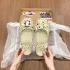Tamancos de Ballet Fofos para Mulheres, Design de Pinguim em Eva, Sandálias Femininas para Verão ao Ar Livre, Praia, Férias, Antiderrapantes, Uso Duplo