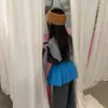 Suéter de cuello alto para niñas estilo coreano, camiseta básica para niños, suéter elegante de otoño e invierno para niños y niñas, tejido suave y acogedor, transfronterizo