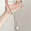 Cadena para Clavícula con Borla Apilable para Mujer, Collar Multicapa 2026 Nuevo, Gargantilla, Cadena para el Cuello, Estilo de Nicho de Lujo Ligero de Alta Gama