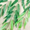 Folhas de salgueiro artificiais, galhos de salgueiro, galhos e folhas falsas para decoração de pátio externo de outono, plantas verdes, paisagismo de jardim, folhas verdes atacado