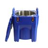 Cubo de Sopa Aislado Comercial de 50L Acero Inoxidable Cubo Redondo para Arroz Entrega de Comida Cocinada Gran Capacidad Doble Cubo Frío y Caliente