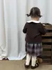 Azúcar de Pera Ropa Infantil Cárdigan de Punto para Niñas Otoño Estilo Universitario Abrigo Suéter Infantil Clase A Ropa para Bebé Niña