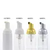 Botella Espumosa Mousse Limpiadora de Presión 80/100ml Botella Espumosa Limpiador Facial Botella Dosificadora Cosmética de Plástico PET