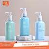 Frasco Pet Novo Personalizado Frasco de Creme Depilatório Elegante para Homens e Mulheres 200ml Frasco de Loção Removedora de Maquiagem Cosmética