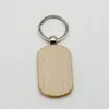 25 estilos en stock madera se puede grabar con láser llavero personalizado regalo pequeño madera de haya llavero de madera