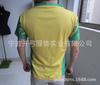 Camiseta publicitaria de comercio exterior de microfibra de poliéster, tamaño estadounidense, con impresión de patrón de sublimación sin contacto
