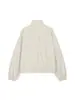 Moda femenina transfronteriza, nueva colección de otoño, estilo europeo y americano, cuello alto elegante, ribete adornado, chaqueta de aviador, 5247247