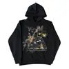 Sudadera con capucha Estilo Retro Vintage Harajuku Y2K Otoño e Invierno 2025 Exportación Transfronteriza Nueva Moda Nicho Elegante