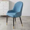 Funda de Silla Roja Elástica Engrosada para Mesa de Comedor en Casa, Funda para Taburete con Respaldo Integrado, Envoltura Completa Universal, Estilo Nórdico Simple