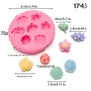 Molde de Silicona con Forma de Flor de Loto para Velas Aromáticas y Decoración