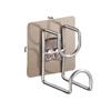 Parede dobrável Bacia suspensa rack vaso sanitário Punch-Free Storage rack banheiro banheiro banheira Foot Storage Rack