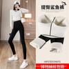 Leggings Gruesos Forrados de Polar con Textura de Piel de Tiburón, Cintura Alta Barbie, Control de Abdomen, Levanta Glúteos, Adelgazantes, Cálidos para Usar como Ropa Exterior