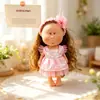Roupas Apenas Espanha Mia Batata Boneca Roupas 30cm Boneca Rosa Gaze Roxa Gaze Conjunto de Vestido Princesa Ballet