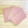 Tarjetas de Memoria de Palabras en Inglés, Papel para Tarjetas en Blanco, Tarjetas Pequeñas de Colores Hechas a Mano, Tarjetas de Mensaje Portátiles, Tarjetas de Memoria