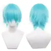 Peruca Versátil Anti-Frizz Man Tong 30cm para Cosplay 175g Cabelo Multicor com Couro Cabeludo Estilizado 149 Cores em Estoque