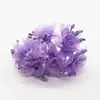 Cabezas de Flores de Peonía Artificiales en Colores Dorado y Plateado, Ramo, Corona, Accesorio para el Cabello, Caja de Regalo, Rosa Decorativa