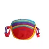 Bolso Cruzado para Hombro Deportes al Aire Libre Bolsa de Comercio Exterior Unisex Mini Casual Bolso Cruzado 2025 Bloques de Color Bolso para Teléfono de Viaje