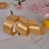 Suministro de fábrica 4cm cinta de poliéster para silla de boda respaldo cinta de satén cinta ramo flor material cinta de embalaje al por mayor