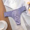 Tanga de algodón sin rastro, ropa interior sin costuras de cintura baja para mujer, talla grande, alta elasticidad, comercio exterior, ropa interior de mujer con horquilla alta en forma de T
