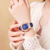 2022 Nuevo TikTok Express Live Elegante Moda Dama Cinturón Multicolor Reloj de Cuarzo Reloj Cuadrado con Diamantes